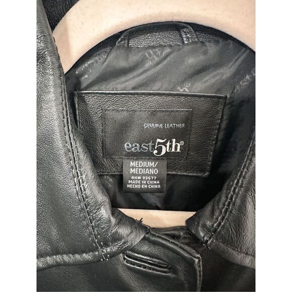 East 5th Genuine Leather Jacket - Picture 6 of 11